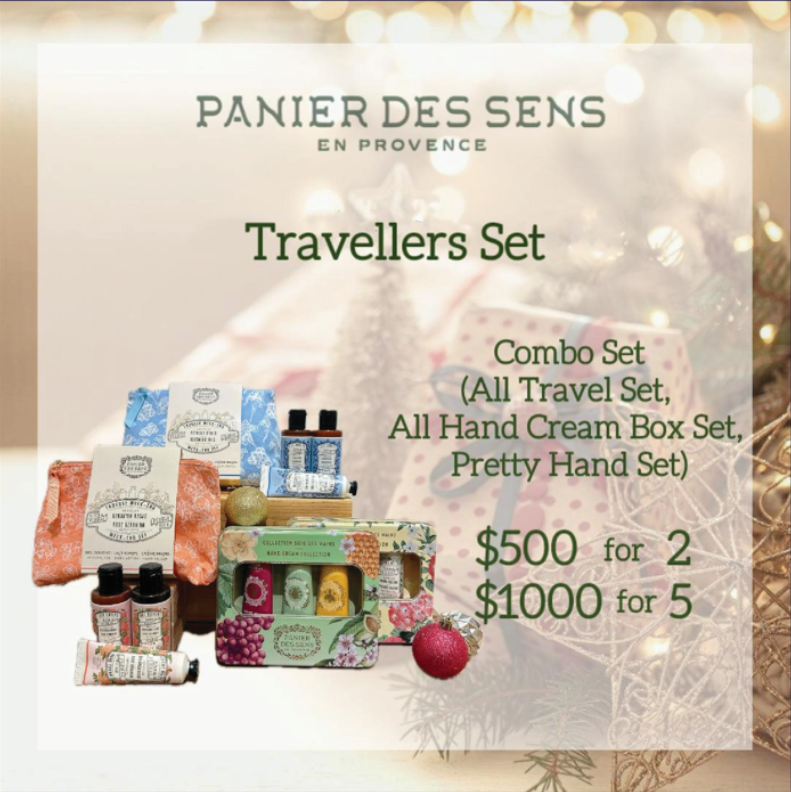 Christmas Travellers Set - $1000 for 5