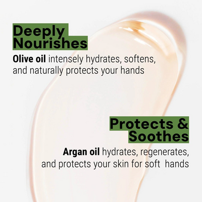 Liquid Marseille soap in glass - Olive limited edition