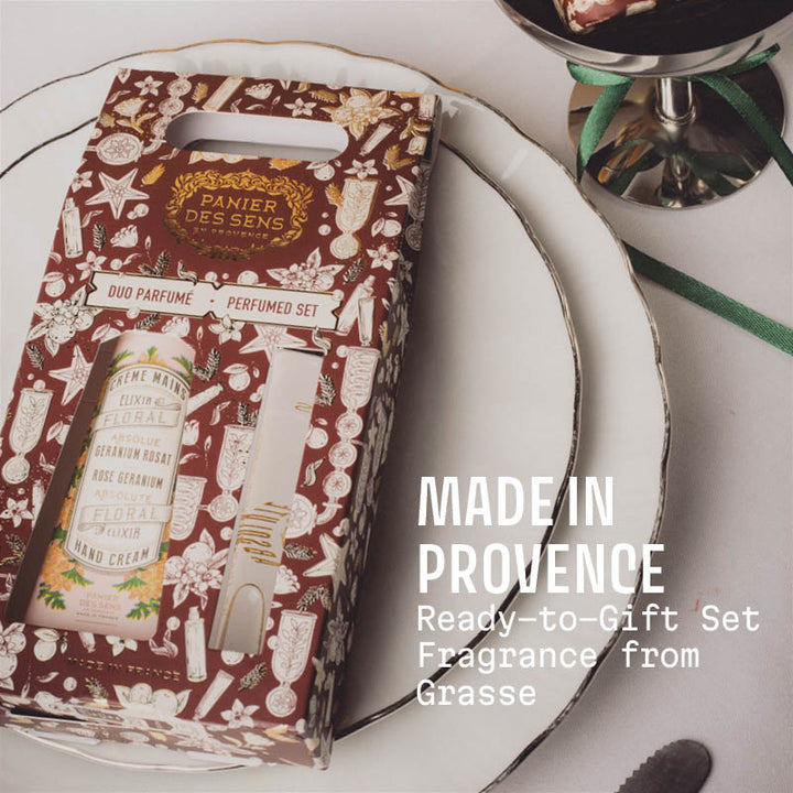 Christmas duo set - Rose Geranium