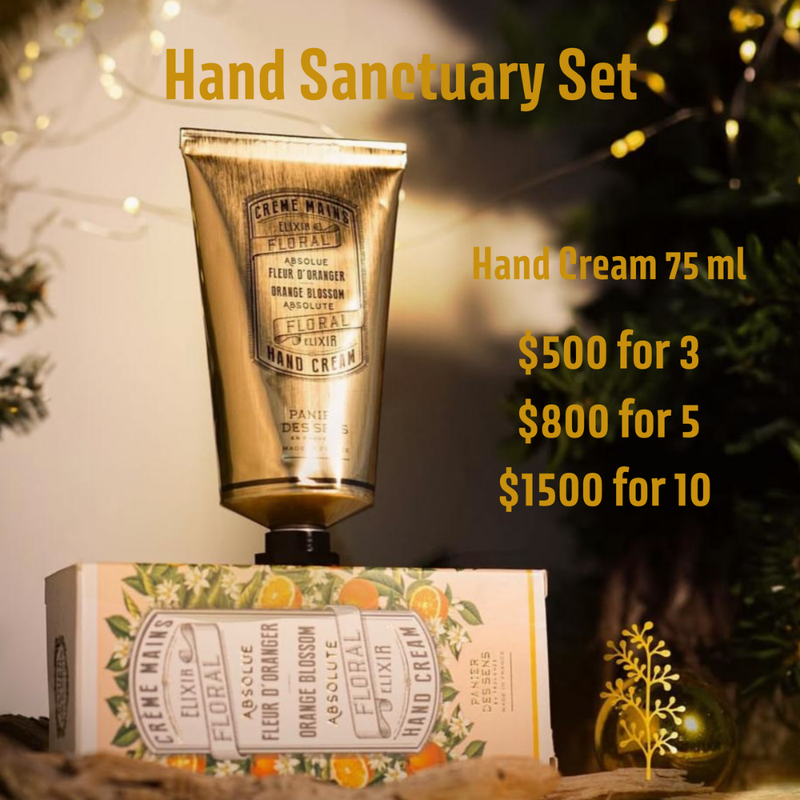 Hand Sanctuary Set $800 for 5