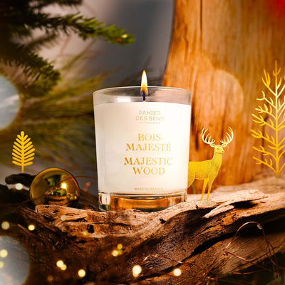 Christmas scented candle - Majestic Wood