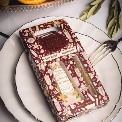 Christmas duo set - Rose Geranium