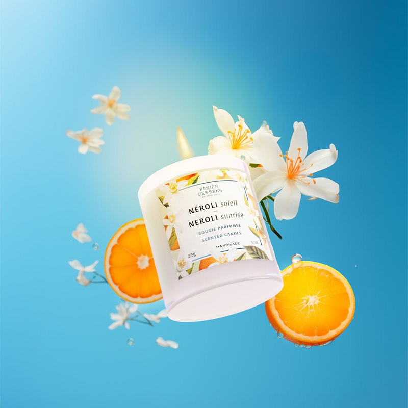 Scented candle vegetable wax - Neroli Sunrise