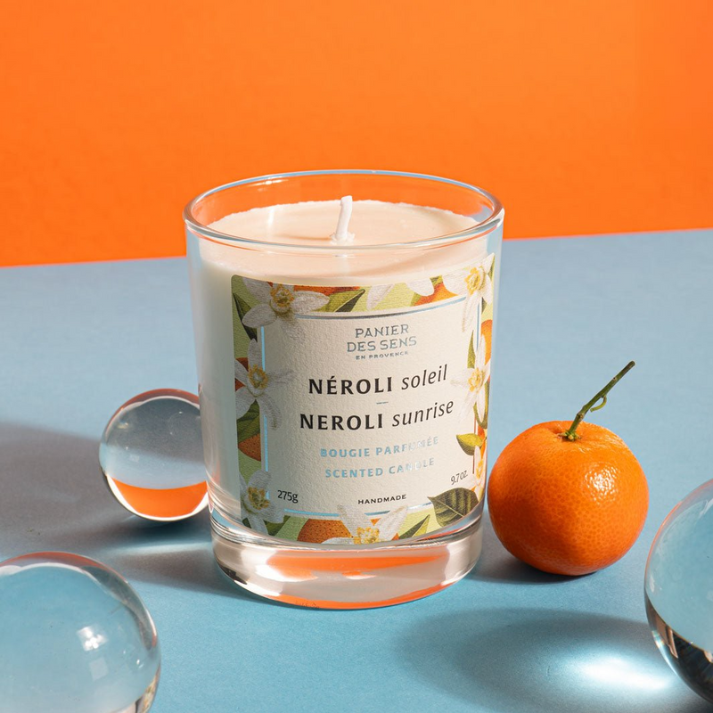 Scented candle vegetable wax - Neroli Sunrise