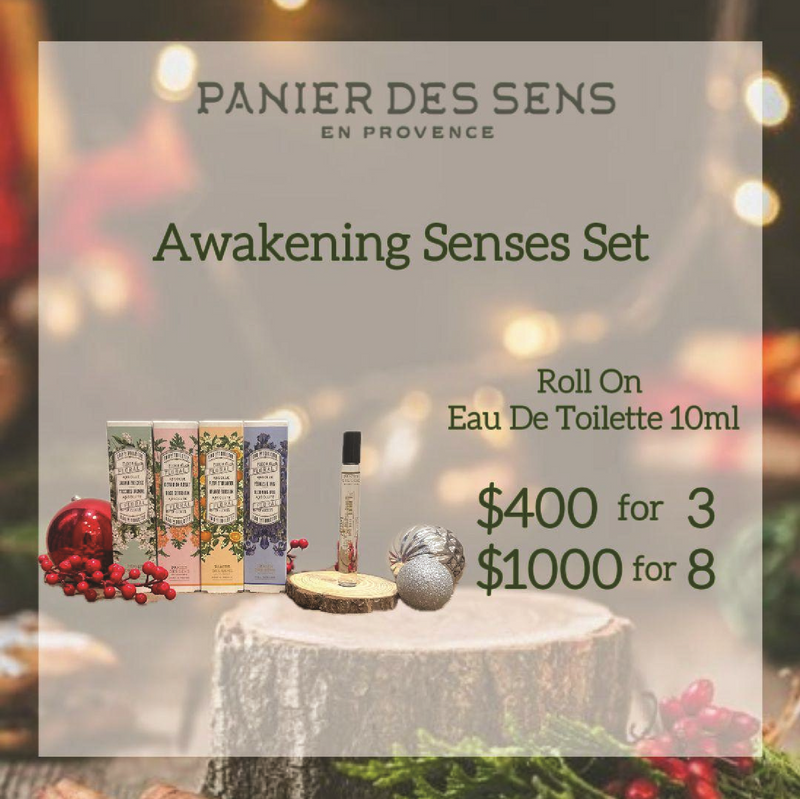 Christmas Awakening Senses Set - $1000 for 8