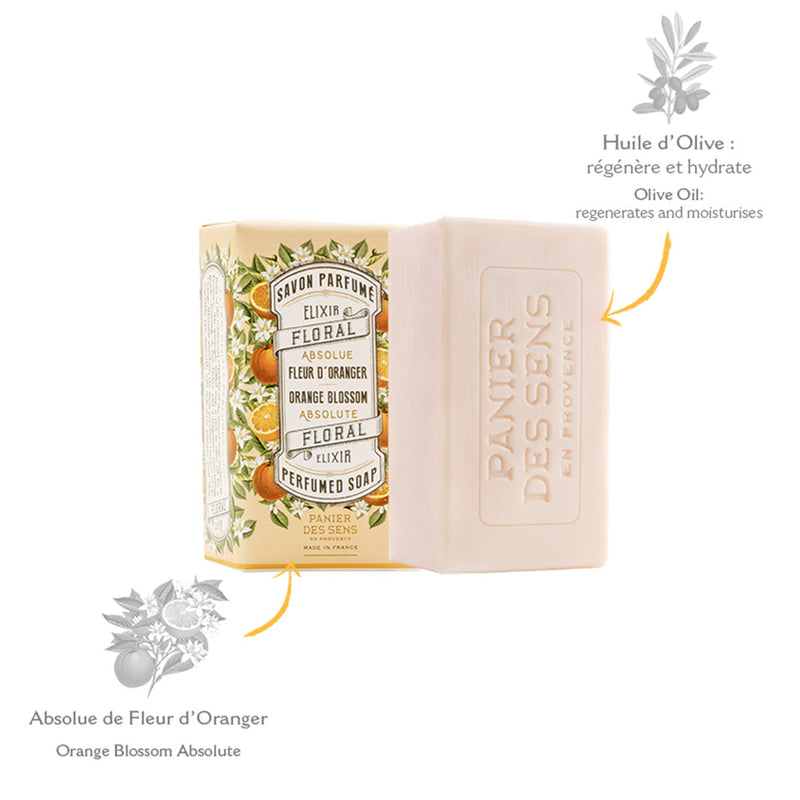 Perfumed solid soap - Orange blossom