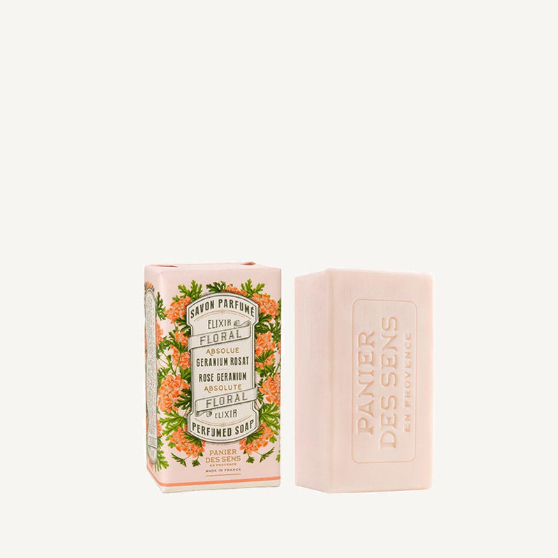 Perfumed solid soap - Rose Geranium