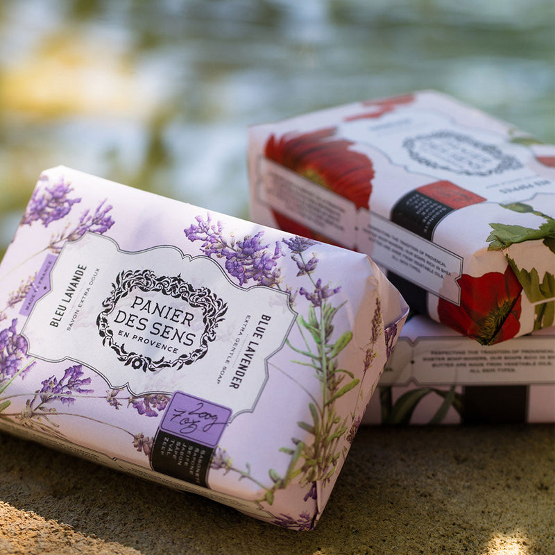 Scented solid soap extra-mild - Blue Lavender